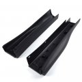 G-plus 2pcs Left Right Tailgate Protector Molding Trim Caps End Compatible With Ford F250 F350 F450 F550 Super Duty 2008-2016