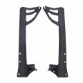 Auxtings 50 Inch Led Light Bar Upper Windshield Mounting Bracket Lower Corner Brackets For Jeep 2007-2017 Wrangler Jk 4wd