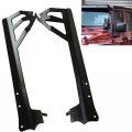 Auxtings 50 Inch Led Light Bar Upper Windshield Mounting Bracket Lower Corner Brackets For Jeep 2007-2017 Wrangler Jk 4wd