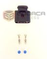 1x Connector 2-way Coolant Temperature Sensor For Audi Vw 1k0 973 202 W Out Wire 