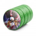 American Flag Patriotic Eagle Valve Stem Caps For Tire Rim Wheel Aluminum Green