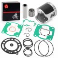 Top End Piston Ring W Gasket Kit Oversize 0 25mm 52 75mm For Kawasaki Kx100 1995-2013