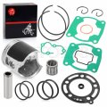 Top End Piston Ring W Gasket Kit Oversize 0 25mm 52 75mm For Kawasaki Kx100 1995-2013