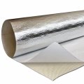 Electriduct Adhesive Backed Aluminized Radiant Heat Shield Barrier Tape Aluminum Fiberglass Protection Auto Exhaust Shielding