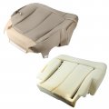 Autokay Driver Side Bottom Replacement Seat Cover Foam Cushion Leather Med Tan 522 Or 52i For Chevy Silverado Sierra Avalanche