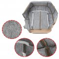 Autokay Driver Side Bottom Replacement Seat Cover Foam Cushion Leather Med Tan 522 Or 52i For Chevy Silverado Sierra Avalanche