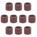 1 2 Inch X Sanding Sleeves 180 Grits Sandpapers Band Drums 10 Pcs 
