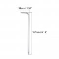 Uxcell 3 16 Ball End Hex Key Wrench L Shaped Long Arm 40cr Repairing Tool Sae Sizes