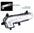 Bumper Driving Led Drl Daytime Running Fog Light Passenger Right Side For 2016-2018 Chevy Malibu