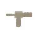 Hard Vacuum Tubing Tee Plastic T Shape Connector 1 4 In By 8 Outer Diameter White 10 Pack Alx-pau-rb-493-047-cl360a50 