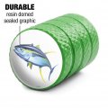 Tuna Fishing Valve Stem Caps For Tire Rim Wheel Aluminum Green