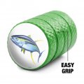 Tuna Fishing Valve Stem Caps For Tire Rim Wheel Aluminum Green