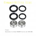Wflnhb Both Front Wheel Bearing Seal Kits Replacement For Honda Trx300fw Fourtrax 4x4 1988-2000