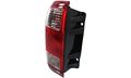 Evan-fischer Tail Light Assembly For 1999-2004 Nissan Pathfinder From 12-1998 Driver Side 