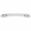 Gm1106690 Rear Bumper Reinforcement Impact Face Bar Compatible With Chevy Malibu Limited 2013-2016 Aluminum Silver