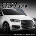 Front Right Fender Flare For Audi Q7 2017 2018 2019 Wheel Opening Molding Arch Trim Au853718a 4m0853718agru Factory Style