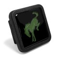 Ford Bronco Trailer Tow Hitch Receiver Cover Green And Black Heavy Duty Rubber Plug For 2 In Class 3 4 Officially Licensed 