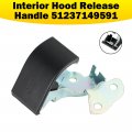 Topteng Hood Release Handle Lever 51237149591 Fit For Mini Cooper Countryman 2011-2016 Coupe Roadster 2012-2015 Paceman R61