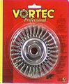 Weiler Wire Wheel 4 Narrow Face Stringer Bead Knot 20000 Rpm Coarse 5 8 -11 Arbor 