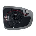 Spieg Driver Side Mirror Glass Replacement For Mazda Cx-5 2013-2014 Heated W Blind Spot Monitoring Backing Plate Left