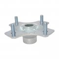 Carbpro 2 Rear Axle Wheel Hub W Nut For Honda Trx420 Fe Trx420fm Rancher 420 4x4 2007-2013