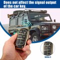 Acropix Tpu 5 Button Keyless Entry Remote Cover Key Fob Fit For Jeep Cherokee Compass Renegade Grand Pack Of 1 Black