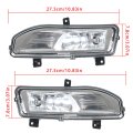 Front Driving Fog Lights Assembly Kit With Switch Bezel Wires Bulbs For 2017 2020 Rogue S Sl Sv Hybrid 2 Piece Set Clear Lens