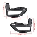 Front Driving Fog Lights Assembly Kit With Switch Bezel Wires Bulbs For 2017 2020 Rogue S Sl Sv Hybrid 2 Piece Set Clear Lens