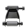 Leaf Spring Shackle For 1994 2007 Mazda B3000 B4000 Steel Black 2 Bolt Front Position Alx Pau Me Ms400472 Cla8 