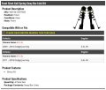 Front Strut Coil Spring Sway Bar Link Kit 4 Piece Set Compatible With 2009-2018 Dodge Journey V6 3 5l 6l