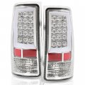 Hecasa Tail Lights Assembly Compatible With 2007-2014 Gmc Sierra 1500 2500hd 3500hd Pickup Truck Led Tube Bar Rear Lamp Driver