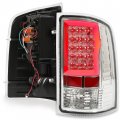 Hecasa Tail Lights Assembly Compatible With 2007-2014 Gmc Sierra 1500 2500hd 3500hd Pickup Truck Led Tube Bar Rear Lamp Driver