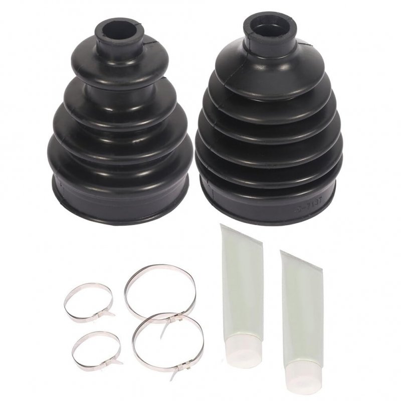 Powersports Axles Pair Outer Inner Cv Boot Fit For Polaris Ranger Xp 900