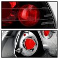 Acanii For Black 1996-2000 Honda Civic 2dr Coupe Tail Lights Brake Lamps Left Right Taillamps Driver Passenger Side