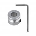 Cnbtr Aluminum D16x8mm Single Slot Groove Pulley Bore 8mm Belt Width 4mm With Wrench Fixed Screw For Motor Shaft Round 