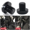 Motorcycle Mirror Hole Plugs M8 X 1 25 Aluminum Rear View Blanking Compatible With Kawasaki Right Thread 2 Left