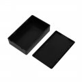 Uxcell 80mmx50mmx20mm Dustproof Ip65 Junction Box Electric Project Enclosure Black 6pcs