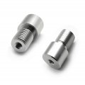 Motorcycle Chrome Bar End Mirror Adapter M6 Female Clockwise Compatiable With Fz 07 09 Xsr900 Smax P N Mt325-003 X2-sr 