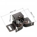 Uxcell Retro Cabinet Closet Door Double Roller Catch Iron Ball Latch With Prong Copper Tone