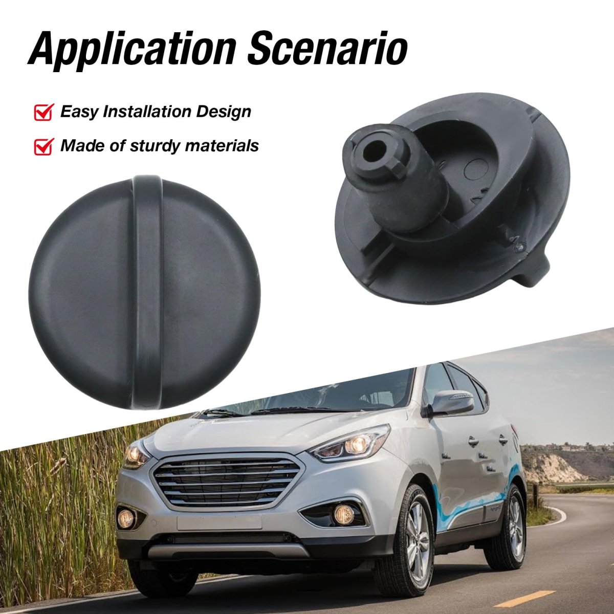 84517-2p000wk 2 Pack Glove Box Stopper Replacement For Hyundai Tuscon Ix35 I45 Sonata Yf Elantra Kia K900 Forte Replaces