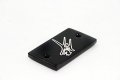 Httmt Black Brake Fluid Reservoir Cap Cover Logo Engraved Compatible With 1999-2012 Suzuki Hayabusa Gsxr 1300 P N