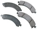 Act989 Proact Ultr Ceramic Rear Brake Pad Set For 2003-2009 Chevrolet Gmc Express 3500 Savana 