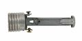 Leviton 9800 Medium Base One-piece Candle Sockets Incandescent Fiber Disc Lampholder Single Circuit Silver Gray 