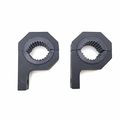 1 Set Mounting Bracket Light Bar Mount 5 2 Tube Clamp Roof Roll Cage Holder For Work Hid Led Off-road Vehicles Cars Trucks 