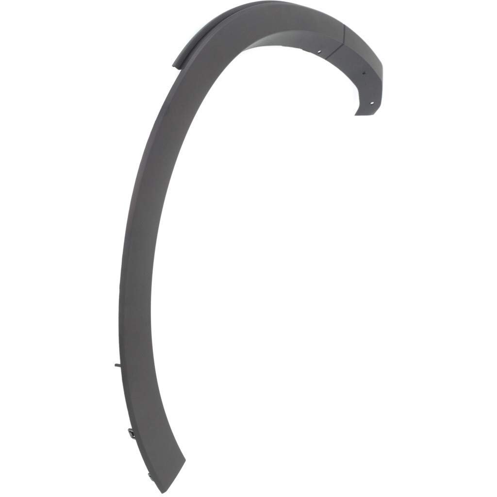 Ford Police Interceptor Utility Fender Trim 2013 2019 Rear Passenger Side Wheel Opening Molding Textured Black Plastic