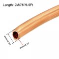 Uxcell Refrigeration Tubing 13 64 Od X 5 32 Id 6 Ft Soft Coil Copper