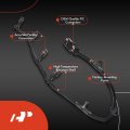 A-premium Diesel Glow Plug Wiring Harness Compatible With Ford E-350 E-450 Super Duty 2005-2010 Excursion 2004 2005 F-350 F-450