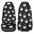 Dujiea Cute Penguins Car Front Seat Covers 2 Pcs Universal Autos Only Vehicle Bucket Seat Protectors Fit For Most Suv Sedan And