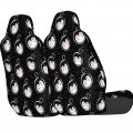 Dujiea Cute Penguins Car Front Seat Covers 2 Pcs Universal Autos Only Vehicle Bucket Seat Protectors Fit For Most Suv Sedan And
