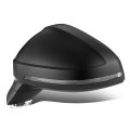 Auto Dynasty Au1320136 Factory Style Driver Left Side Mirror Manual Folding Power Adjust Heated Glass Turn Signal Compatible 